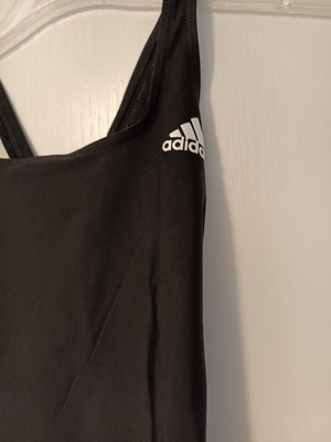 Adidas women's one-piece swimsuit like new, black