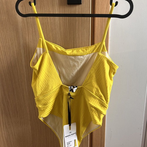 Nadia Rapti swimsuit size medium new, yellow