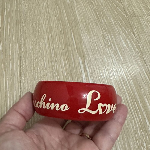 Moschino bracelet red like new