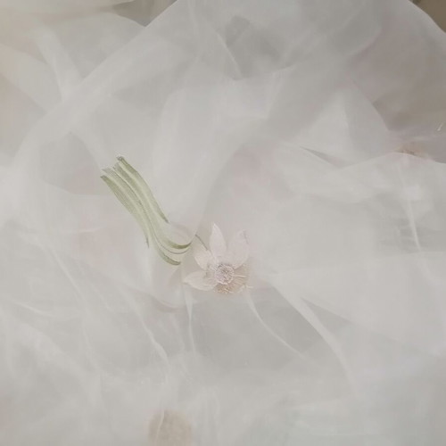 Polyester organza 3.40x3 imported, excellent quality new