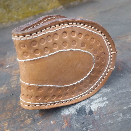 Leather wallets, 2 pieces, brown like new