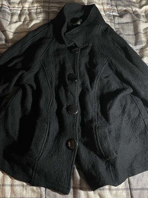 Women's outerwear used, black, up to XL