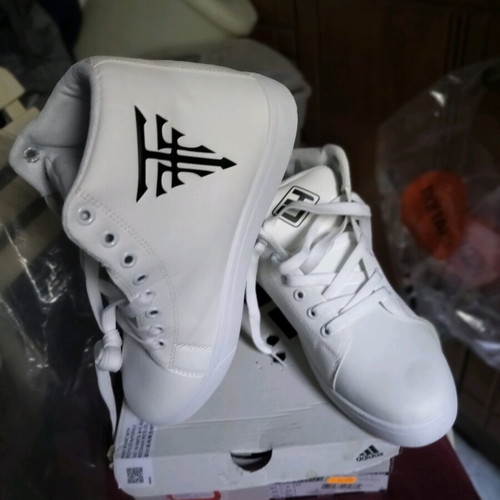 Men's casual white boots new, unused size 42
