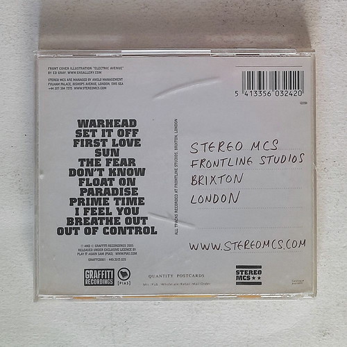 Stereo MCS Paradise CD used, electronic music