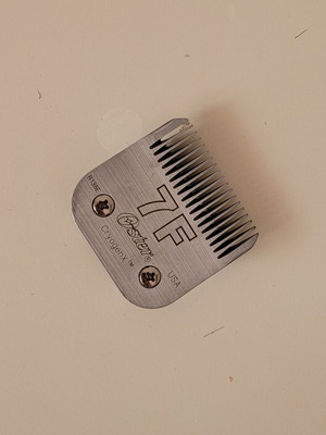 Oster #7F clipper blade with 3.2 mm cutting height, new