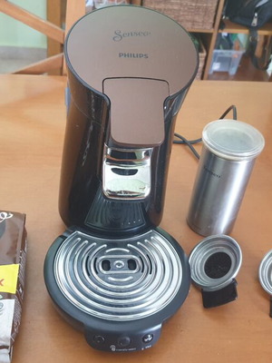 Philips Senseo Original Plus coffee maker like new, 1450W, black/brown