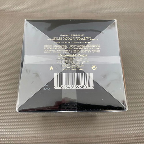 Ermenegildo Zegna Essenze Italian Bergamot Eau de Parfum 100ml new