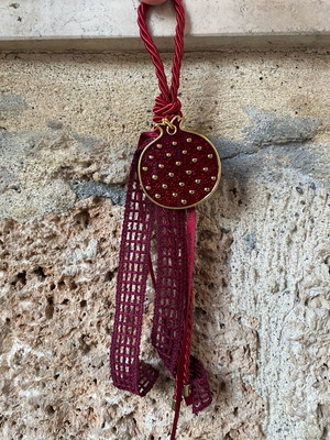 Handmade Pomegranate Charm new for 2024
