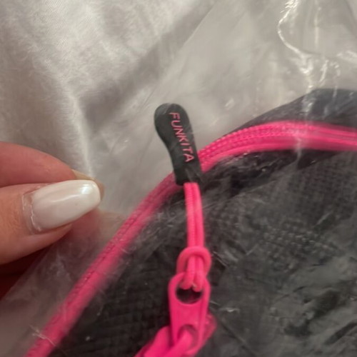 Funkita Shoulder Bag New, Black and Pink for Swimming and Polo