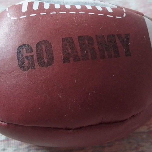 Decorative mini rugby ball like new