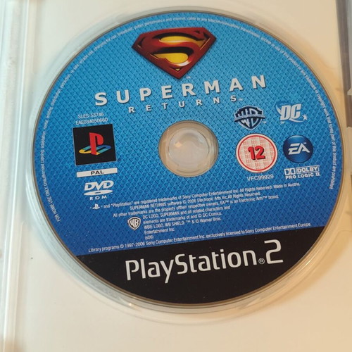 Superman Returns PS2 game