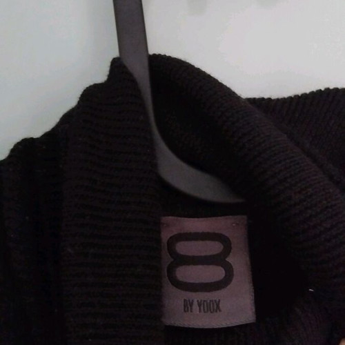 Black wool turtleneck sweater like new, size XS
