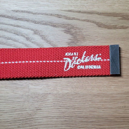 Docker's belt new, 120 cm, red