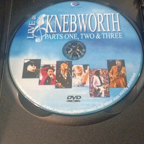 Live at Knebworth DVD like new, rock concert