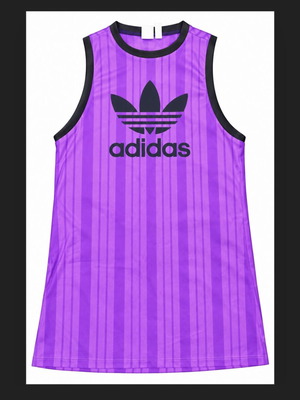 Adidas Originals μακρύ αμάνικο τοπ, μωβ, μέγεθος M