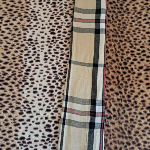 Tartan cotton scarf 100% authentic from Scotland, new