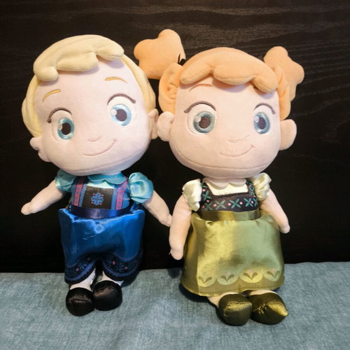 Elsa & Anna Frozen Disney Princess dolls set like new