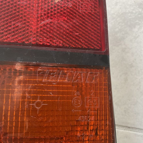 Fiat Panda mk1 rear left glass for stop, indicator, side light, used, original