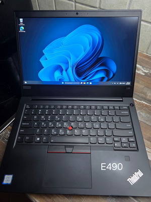 Lenovo E490 14" laptop, Intel Core i5, 16GB RAM, 256GB SSD, Windows 11