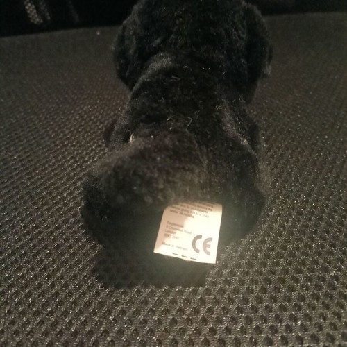 Plush Dog The Dog Collection Black Labrador Spaniel new