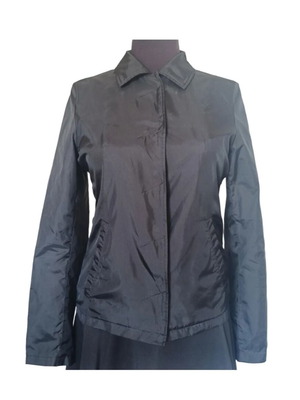Alberto Aspesi black windbreaker jacket like new S/M