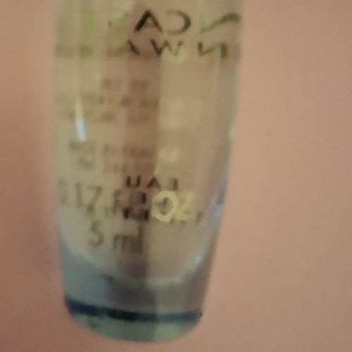 Lancaster Sun Water miniature used 5ml with small missing amount