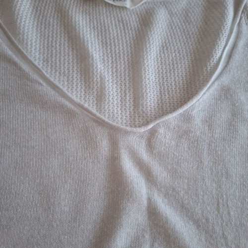 Naf Naf thin white sweater XL used