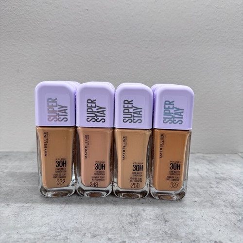 Maybelline Super Stay 30H Lumi-Matte Foundation, pack of 3