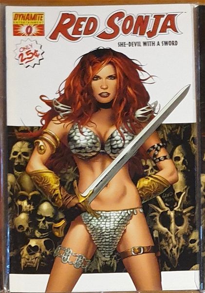  Independent and Small Press COMICS xenoglossa RED SONJA (2005)