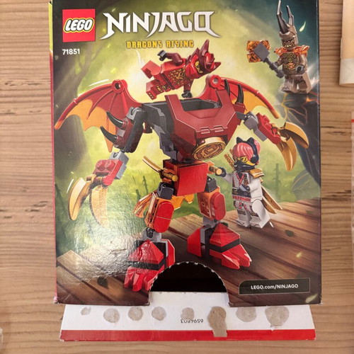 Lego Ninjago set 71851 Kai's Dragon Mech Battle pack like new