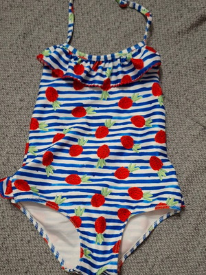 Benetton swimsuit like new, size 18-24m, colorful