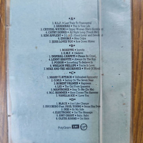 Smash Hits audio cassette tapes used