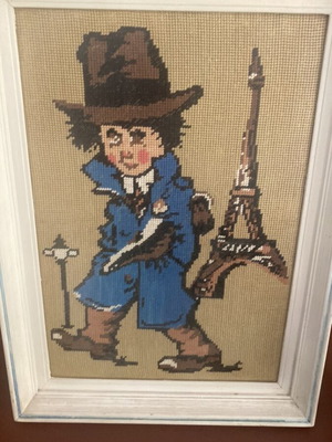 O Magkas in Paris handmade embroidery like new