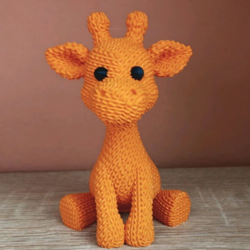 3D printed giraffe toy new