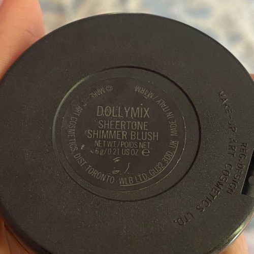 MAC Dollymix Sheertone Shimmer Blush like new