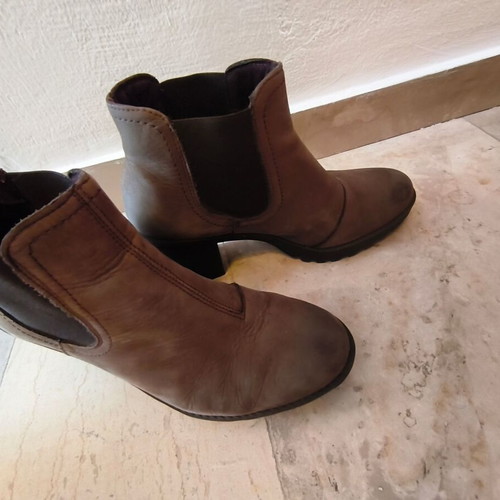 Imac anatomical leather boots like new, made in Italy