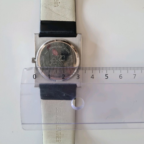 Calvin Klein women's watch with leather strap like new