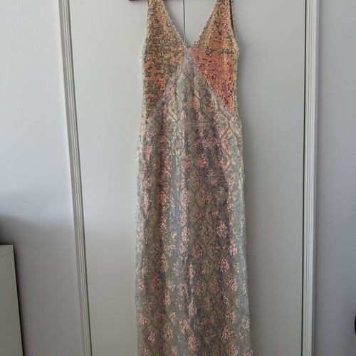 Nidodileda dress like new, size S, beige and red