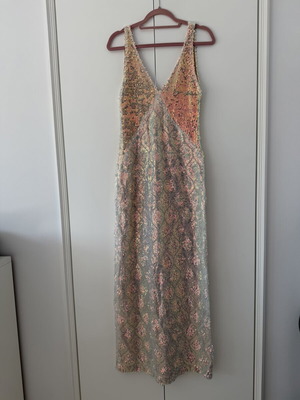 Nidodileda dress like new, size S, beige and red