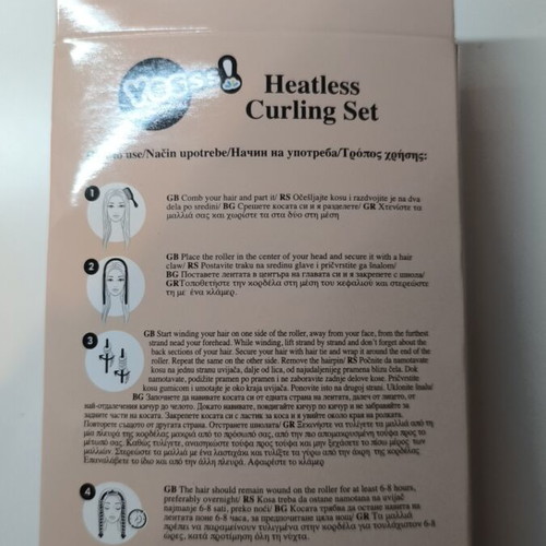 Hetaless Curling Set new unused