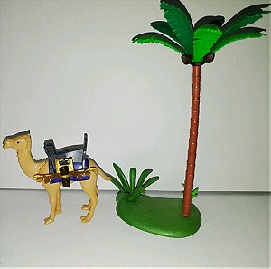 Playmobil καμήλα κ φοίνικας πακετο