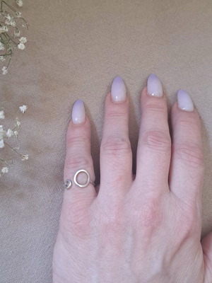 Silver Balance Handmade 925 Silver Ring Like New