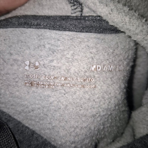 Under Armour sweatshirt used, gray, size M