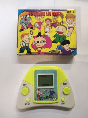 Electronic LCD game used, collectible for kids with battery