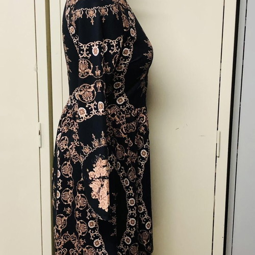 La Divina dress new, brown, size S/M