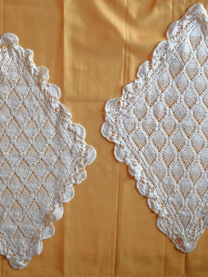 Handmade table linens set new