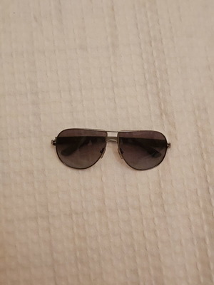 Vogue sunglasses, silver and black frame, modern style