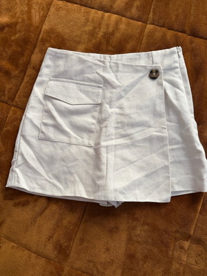 Skorts linen beige Sinsay unused, size XS