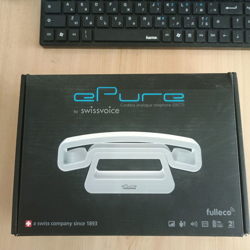 Swiss Voice ePure cordless phone new, white