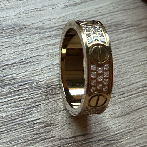 Gold-Plated Ring new, perfect model
